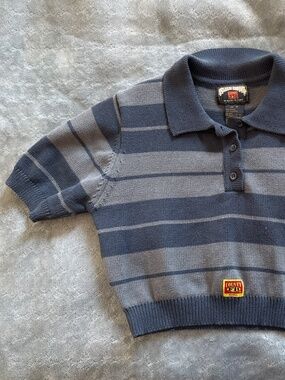 Fb county Charlie Brown crop top